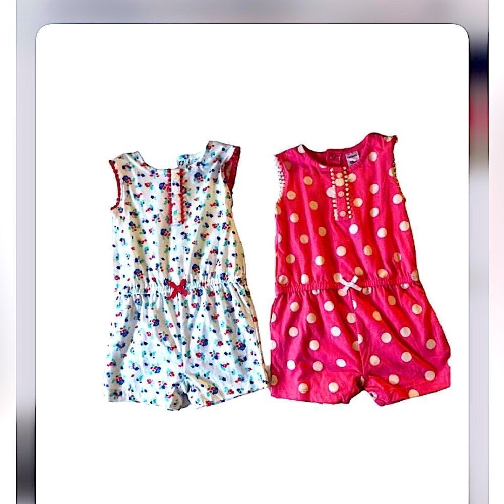 Bundle Carter rompers 3-6months